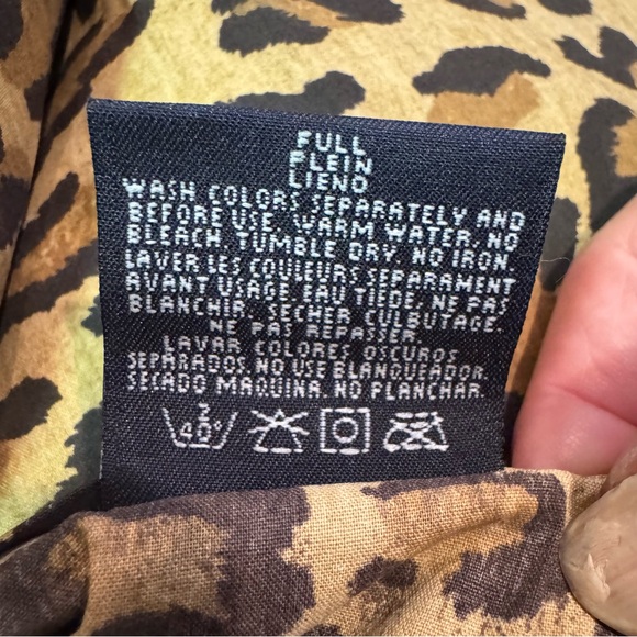 Ralph Lauren Home Aragon full flat leopard sheet. Only one.  Classic.  New. - Picture 6 of 6